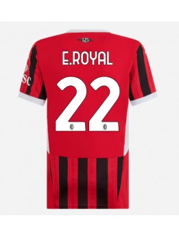 AC Milan Emerson Royal #22 Zenski Domaci Dres 2024-25 Kratak Rukavima